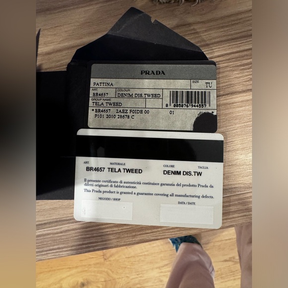 Prada Tela tweed handbag - Picture 9 of 11